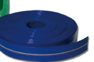 Rollo de manguera plana Layflat de REGASA para conducción de agua
